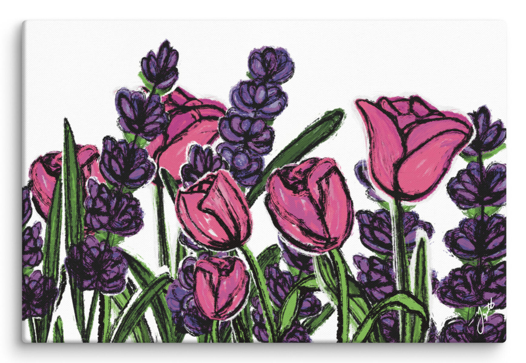 Tulip-Lavender Dance